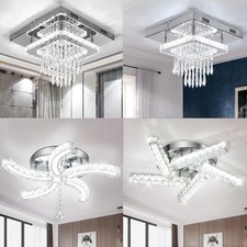 Kristall Deckenlampe LED