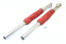 Suzuki DR 800 S SR42B Bj. 1990 - Gabel Vorbau Gabel Streben Feder N82E