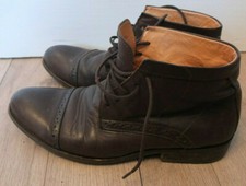 *  MARLBORO CLASSICS Leder Boots Gr. 39 Stiefeletten Braun