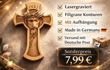 Wandkreuz Jesuskreuz Holz