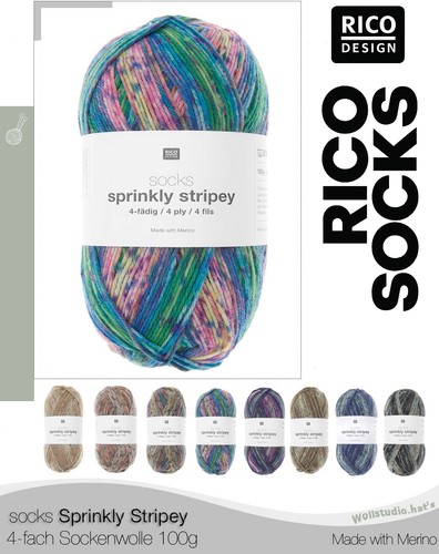 Rico sockenwolle sprinkly - sockenwolle,