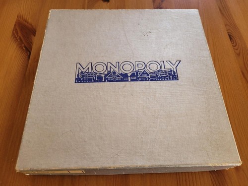 Monopoly alte silber ausgabe - monopoly,