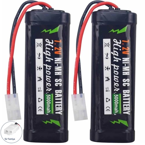 5000mah nimh akku - 2x,