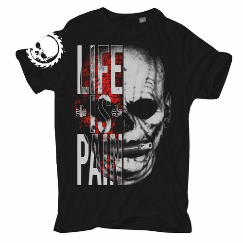 Herren shirt life pain - t-shirt, is