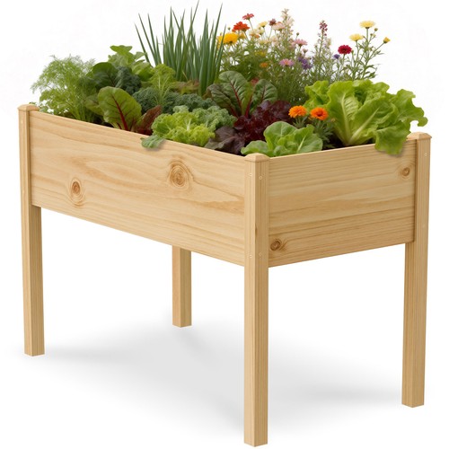 Holzhochbeet mit beinen - beinen, |