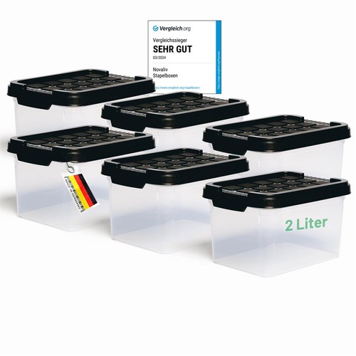 Novaliv aufbewahrungsboxen - novaliv, 6x