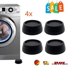 4x Vibrationsdämpfer Waschmaschine Gummi-Füße Schwingungsdämpfer Trockner Gummi
