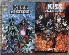 KISS Comic Books 1 + 2 Infinity (German) 1st Print