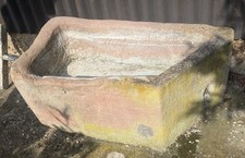 historischer Brunnentrog aus Sandstein klein ca. 93 cm x 43 cm