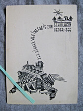 alte Bauhaus Postkarte Berlin Kinder Schulheim Üdersee Schorfheide Brandenburg