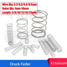 A2 Edelstahl Druck Feder