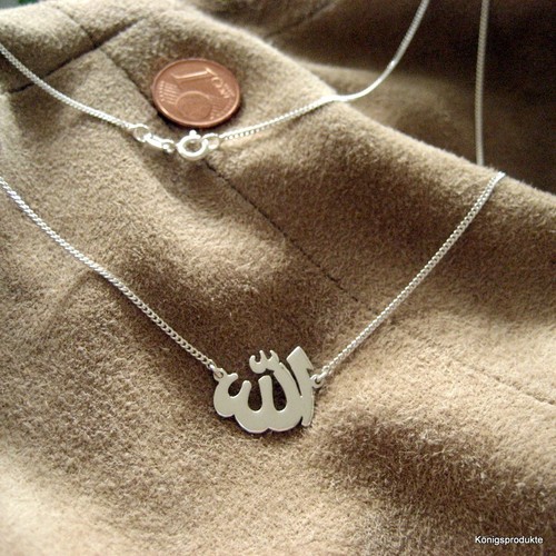 Symbolkette allah 925er - symbolkette,