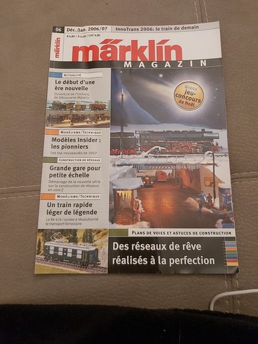 Zugkatalog märklin magazin - -,