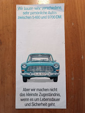 Original brochure Ford Taunus