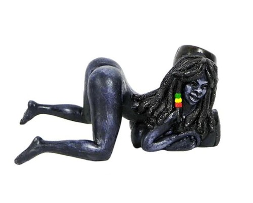 Doggy style ebony girl - doggy, smoking