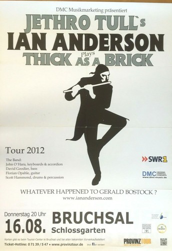 Jethro tull 2012 bruchsal - bruchsal,