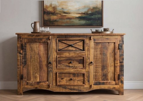 Sideboard 150x85cm massivholz - 150x85cm,