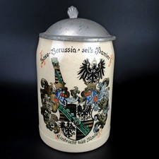 Steinzeug Bierkrug Studentika