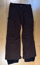 Burton Snowboardhose – Herren / Jungen – Größe S – dunkelbraun – DryRide