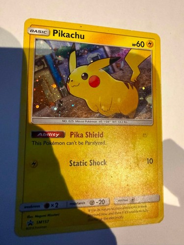 Pokemon pikachu sm157 black - pokemon,