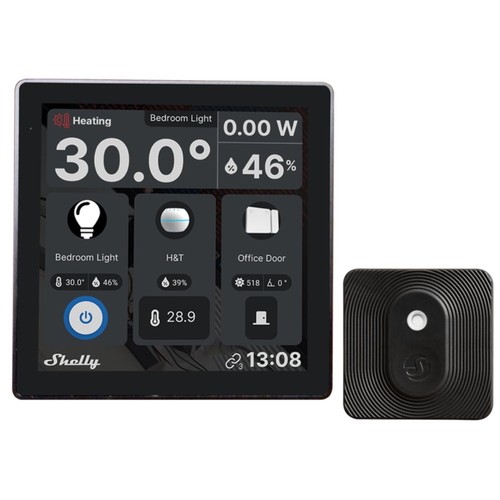 Shelly wanddisplay schwarz - wanddisplay,
