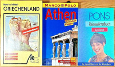 3 Reiseführer Griechenland, Sprachführer, Athen, Urlaub, Griechisch, Kreta