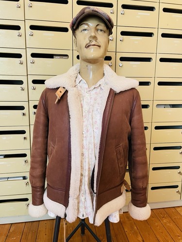 Schott lammfelljacke - lammfelljacke, (