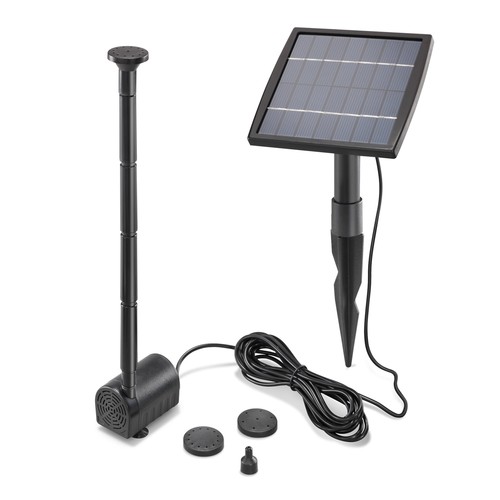 Solar teichpumpe 140l h - solar, 1,5w