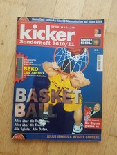 Basketball Zeitung Kicker Sonderheft 2010/2011 Sportmagazin Beko BBL ProA BAYERN