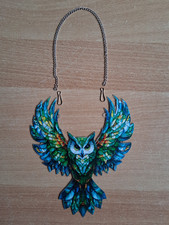 Fensterbild, Acryl, bunte