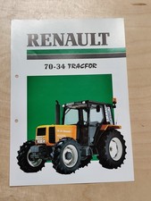 Prospekt renault tractor - renault, 70-34