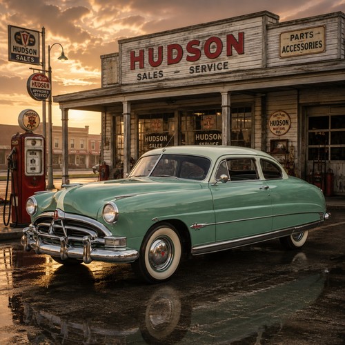 1951 hudson hornet coupe - 1951,
