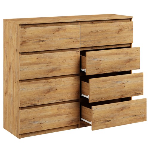 Kommode mit schubladen 120cm - kommode,