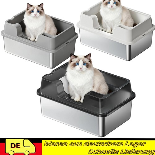 Edelstahl katzenklo xxl - edelstahl, xl/xxl