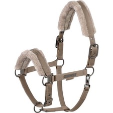 Eskadron Smoky Taupe P2 Halfter Double Pin Faux Fur Platinum 2025 Fellhalfter