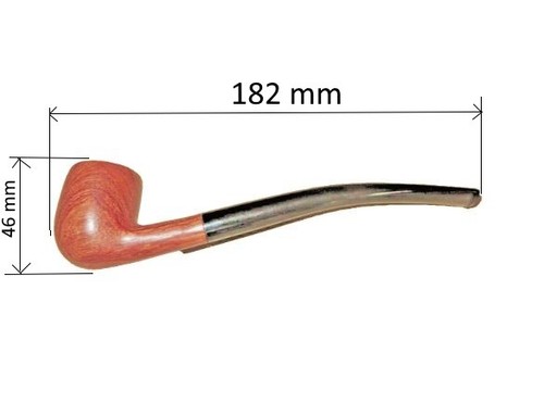 Ebenholz tabakpfeife mit - ebenholz,