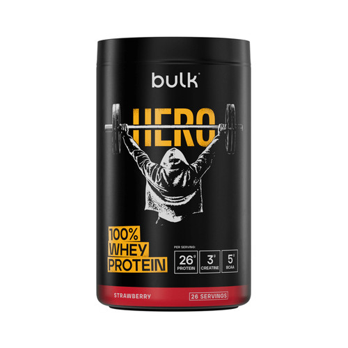 Bulk hero 100 whey protein - bulk, 100%