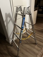 Zarges Stehleiter Z300, 2x4 Stufen Standleiter Aluleiter , neuwertig