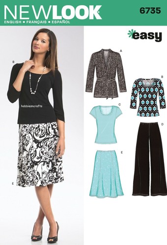 New look 6735 damen oberteile - look,