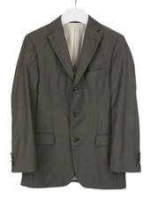 Hugo Boss Rossellini/Movie Blazer Herren (Eu) 44 Wolle Kerbe Revers 3 Knöpfe