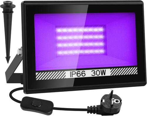 30w led schwarzlicht strahler - 30w,