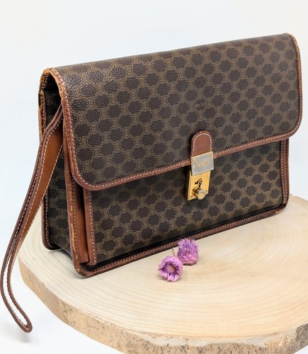Vintage celine paris clutch - vintage,