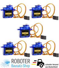 5x SG90 9g Micro Servo Motor