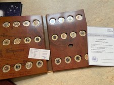 Münzsammlung Leonardo Da Vinci 24 Münzen mit Zertifikat wie neu