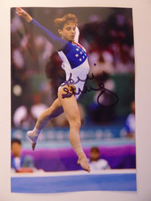 Kerri Strug - Kanu -  Olympia Gold 1996 - orig. sign. Foto - Tolles Motiv