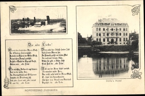 Nordseebad cuxhaven alte - nordseebad, cuxhaven,