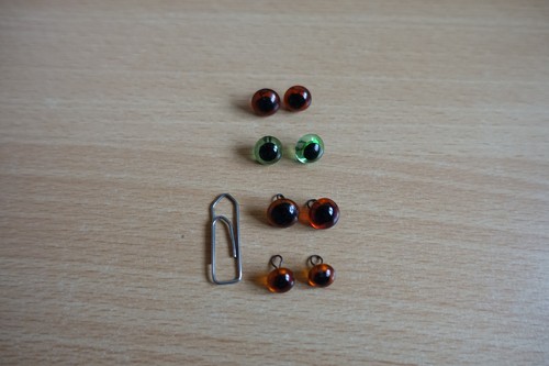 Glasaugen für bären nähen - glasaugen,