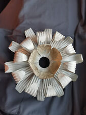 Lampe im Landhausstil - shabby look - weiß/gold