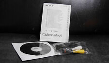 Zubehör Gebrauchsanleitung Kabel CD für SONY Digitalkamera Cyber-shot DSC-W370