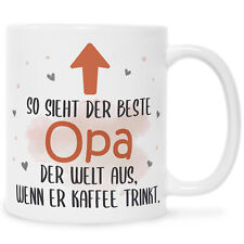 Bedruckte Tasse mit Spruch - So sieht der/die beste der Welt aus -